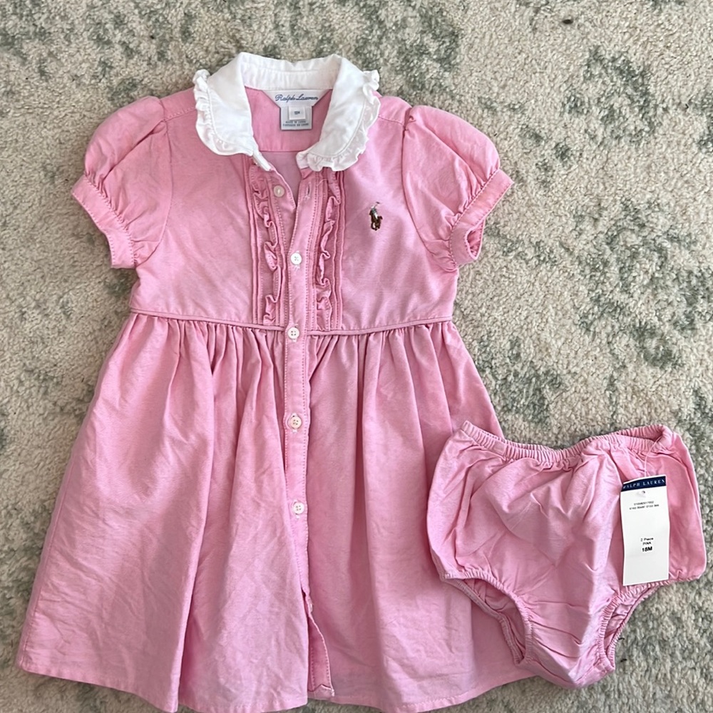 Ralph Lauren Pink Dress